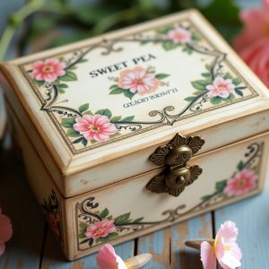 Flux_Dev_A_beautifully_crafted_antiquestyle_Heirloom_Sweet_Pea_0 Heirloom Sweet Pea Fragrance Seed Box
